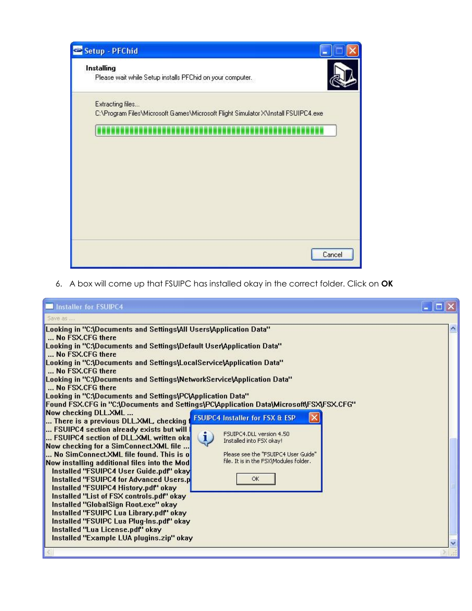 Precision Flight USB Avionics and FSX User Manual | Page 4 / 6