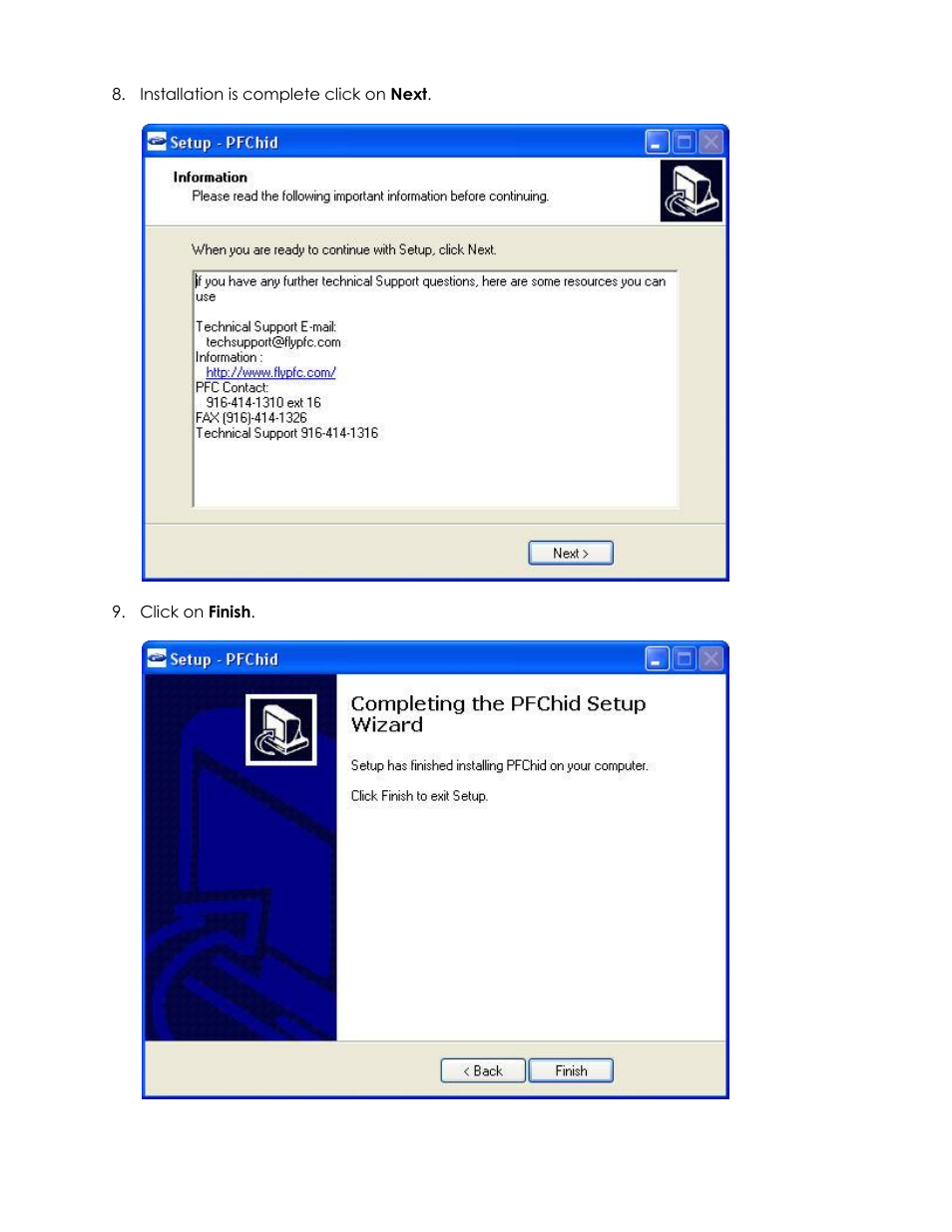 Precision Flight USB Avionics and FSX User Manual | Page 6 / 6