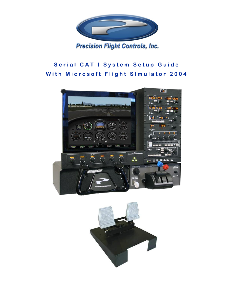 Precision Flight Serial CAT I and Microsoft Flight Simulator 9 (2004) User Manual | 16 pages