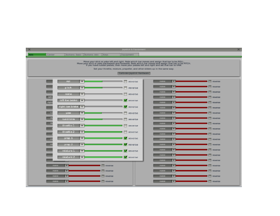 Assigning component axis to x-plane 9 | Precision Flight USB CAT I and X-Plane 9 User Manual | Page 22 / 23