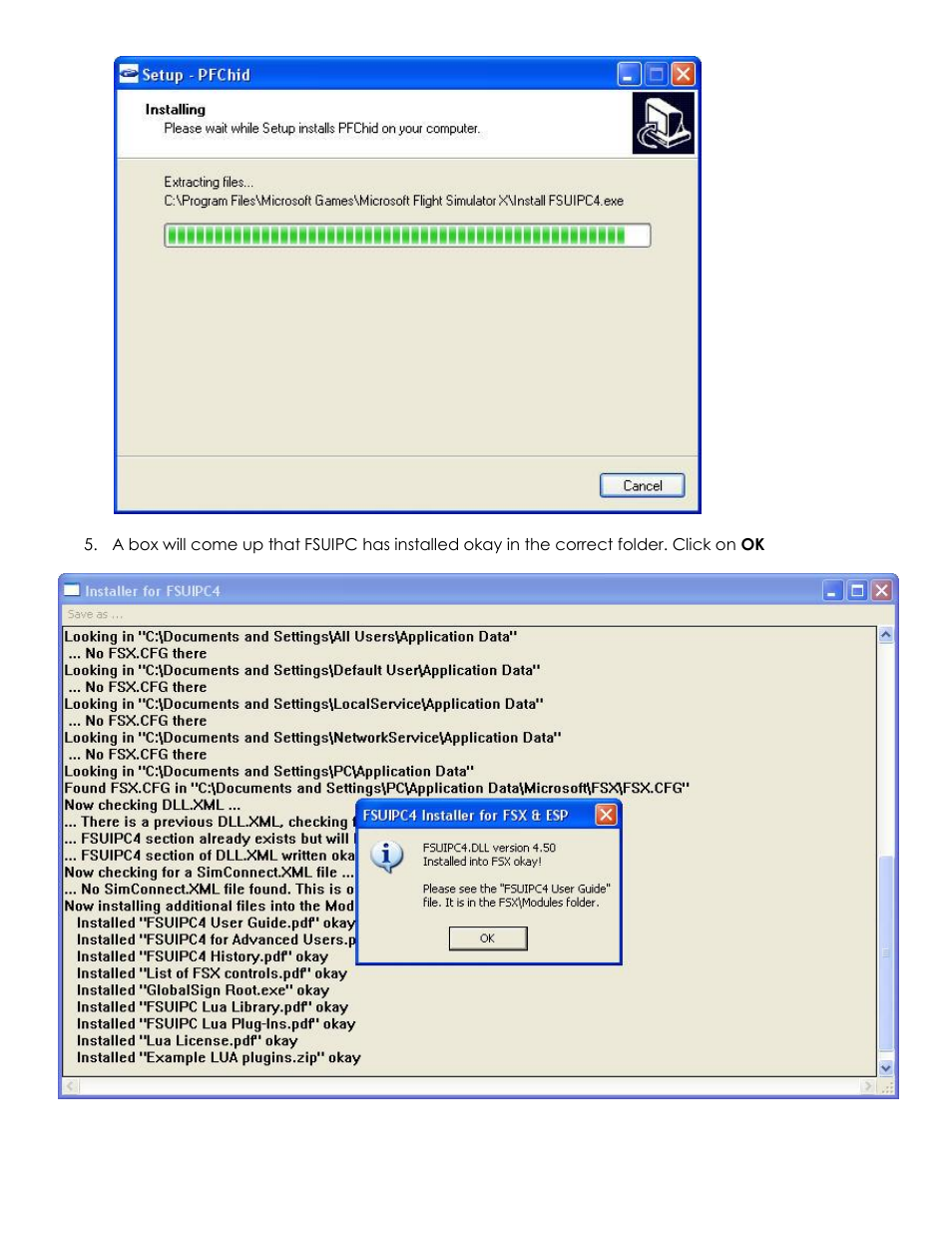 Precision Flight USB CAT II and Microsoft Flight Simulator X User Manual | Page 5 / 24