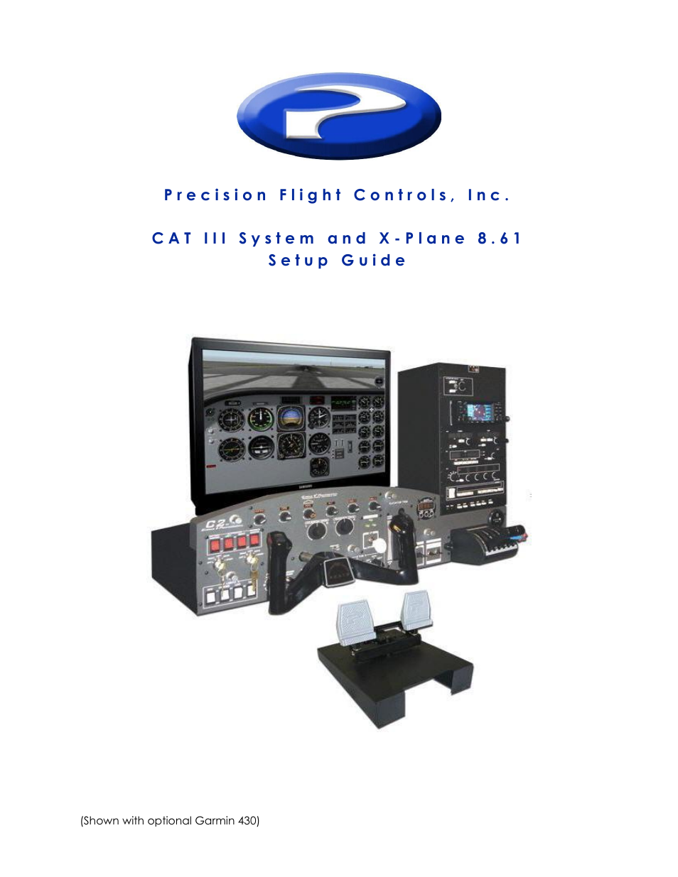 Precision Flight Serial CAT III and and X-Plane 8.61 User Manual | 4 pages