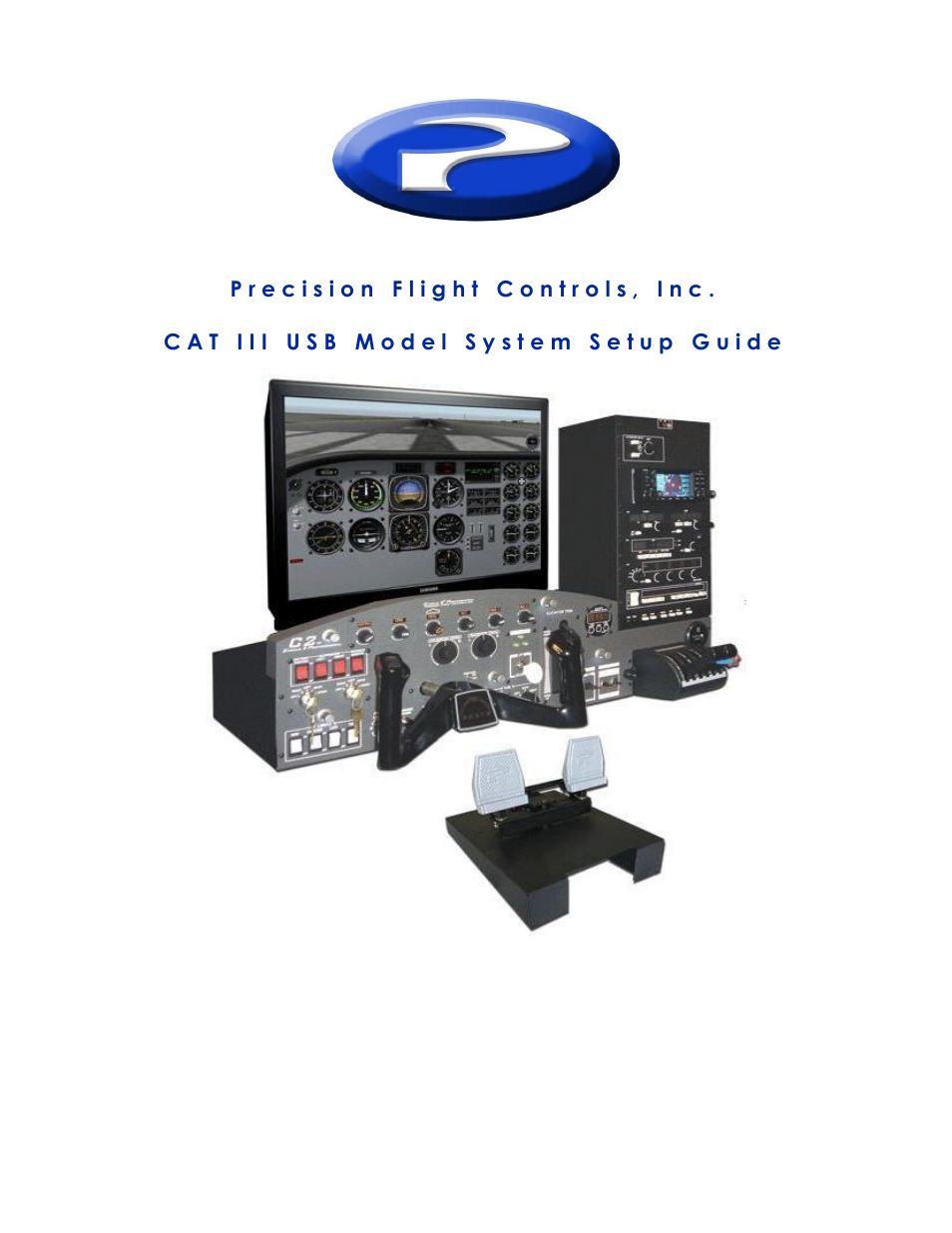 Precision Flight USB C2 Professional Flight Console and X-Plane 9 User Manual | 36 pages