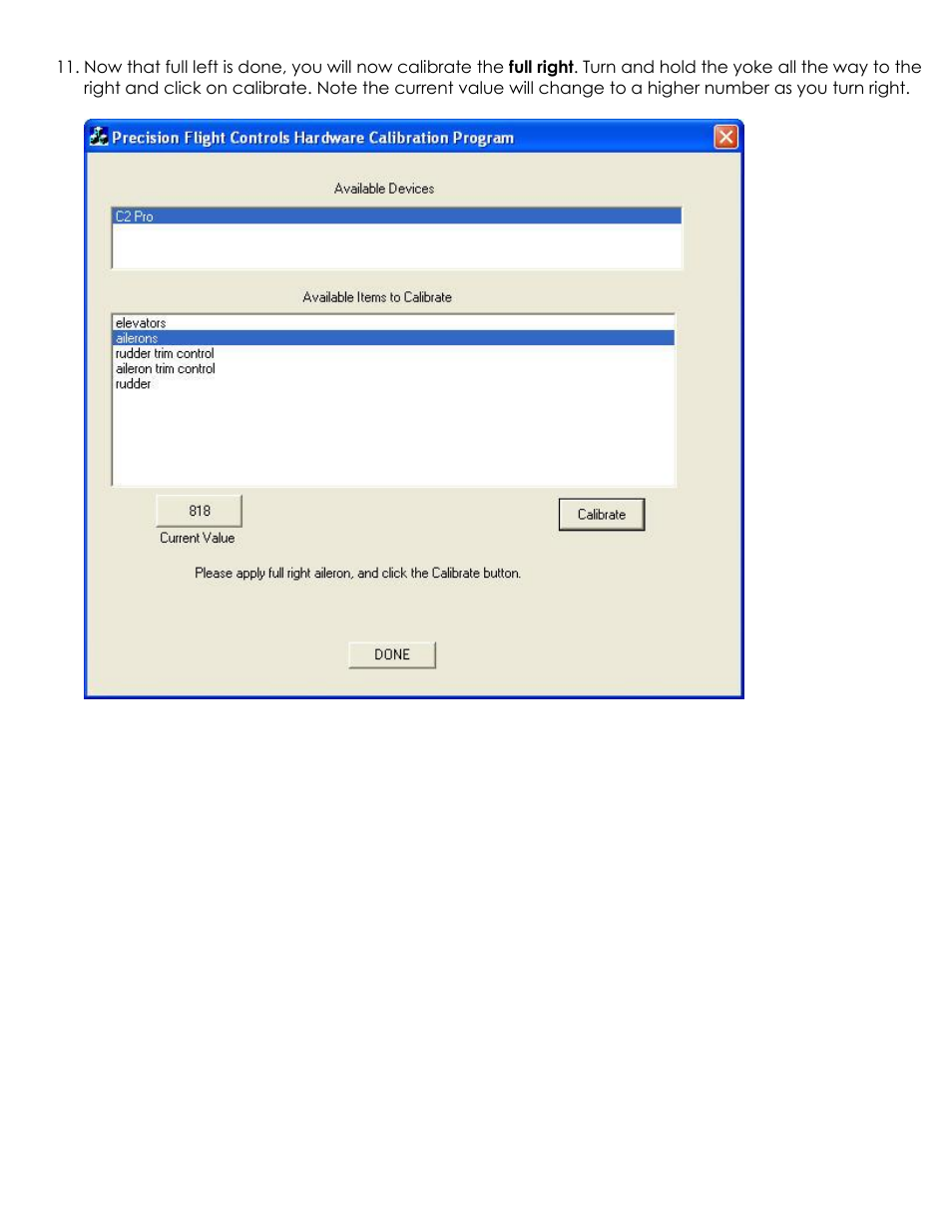 Precision Flight USB C2 Professional Flight Console and X-Plane 9 User Manual | Page 18 / 36