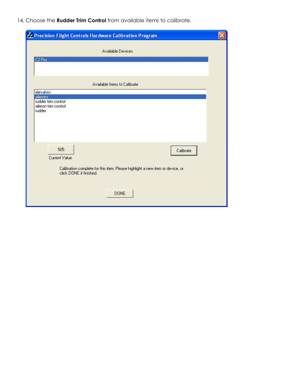 Precision Flight USB C2 Professional Flight Console and X-Plane 9 User Manual | Page 21 / 36