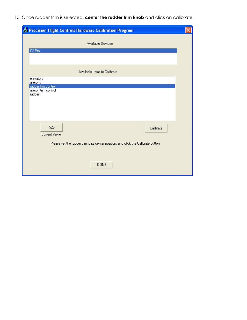 Precision Flight USB C2 Professional Flight Console and X-Plane 9 User Manual | Page 22 / 36