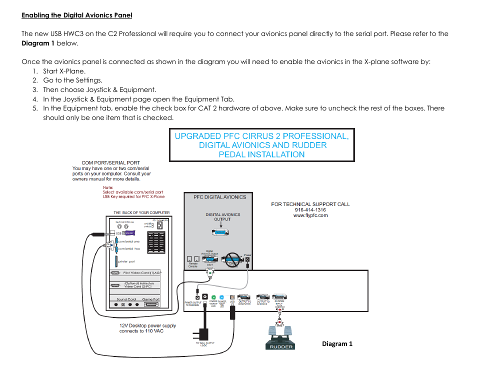 Precision Flight USB C2 Professional Flight Console and X-Plane 9 User Manual | Page 33 / 36