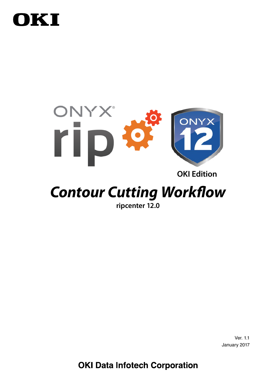 Contour cutting workflow | Oki ColorPainter E-64s User Manual | Page 107 / 146