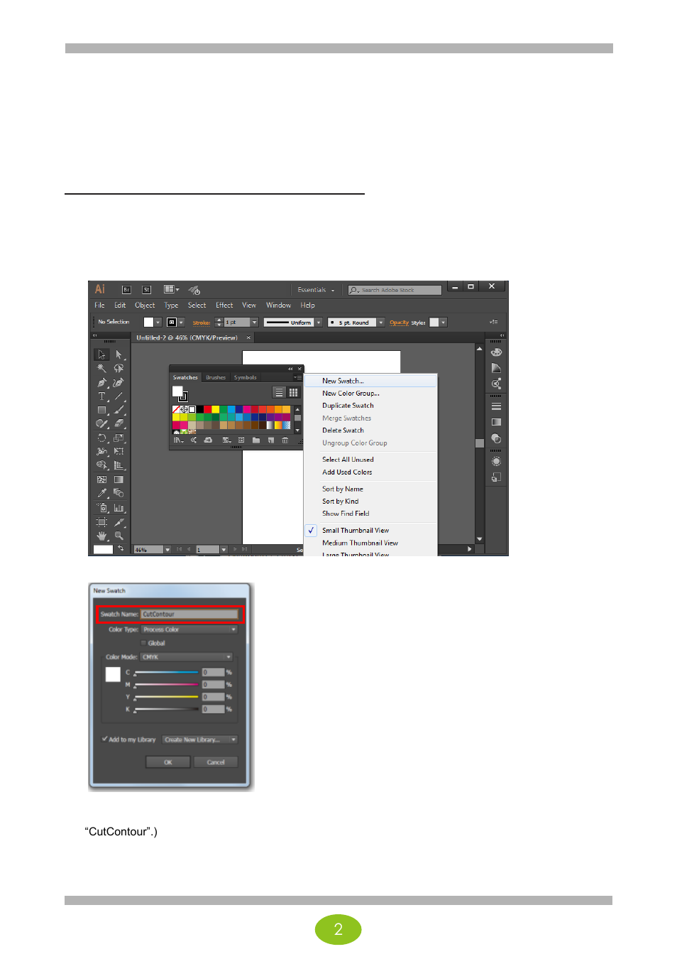 Cut path definition | Oki ColorPainter E-64s User Manual | Page 110 / 146