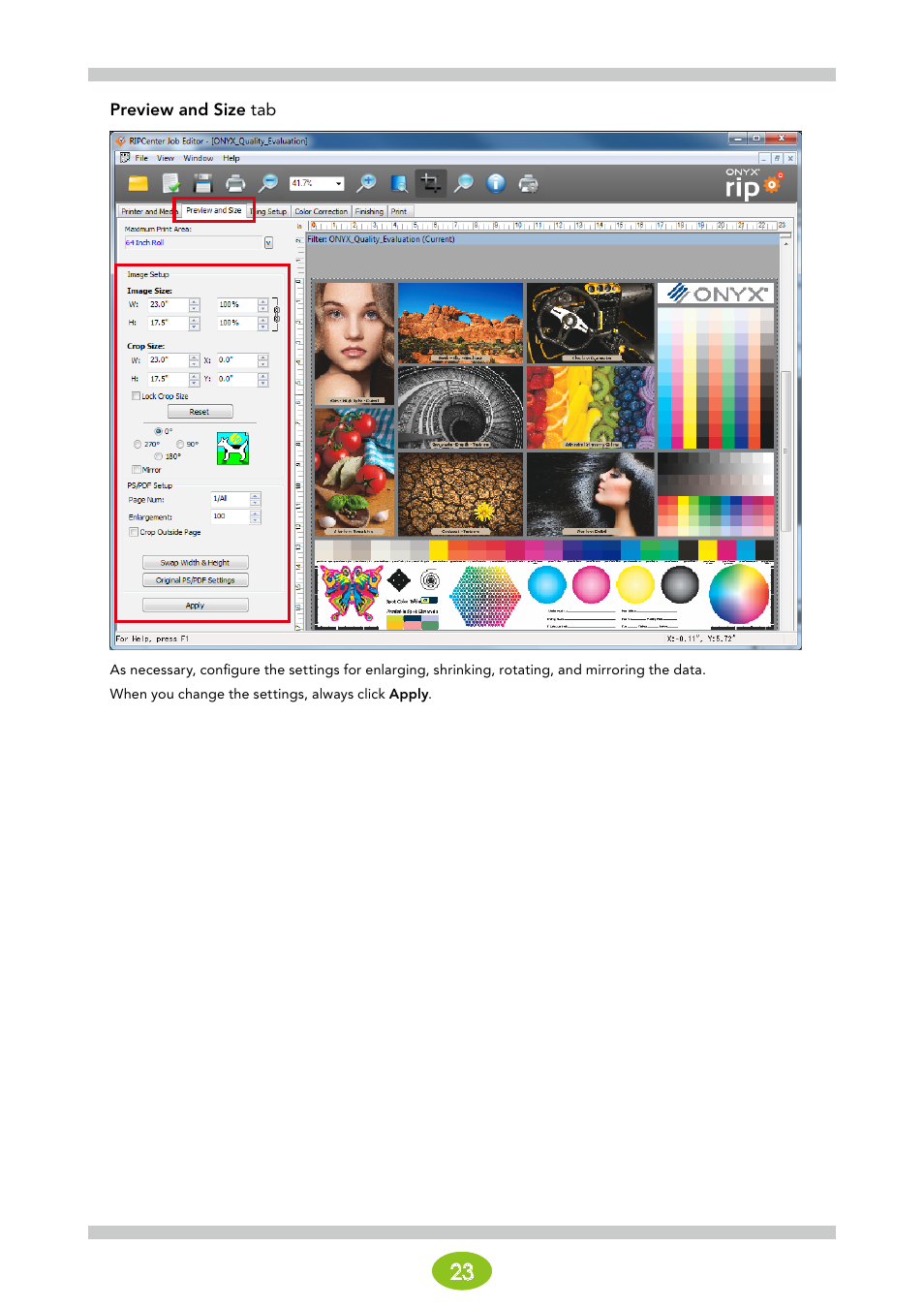 Oki ColorPainter E-64s User Manual | Page 23 / 146