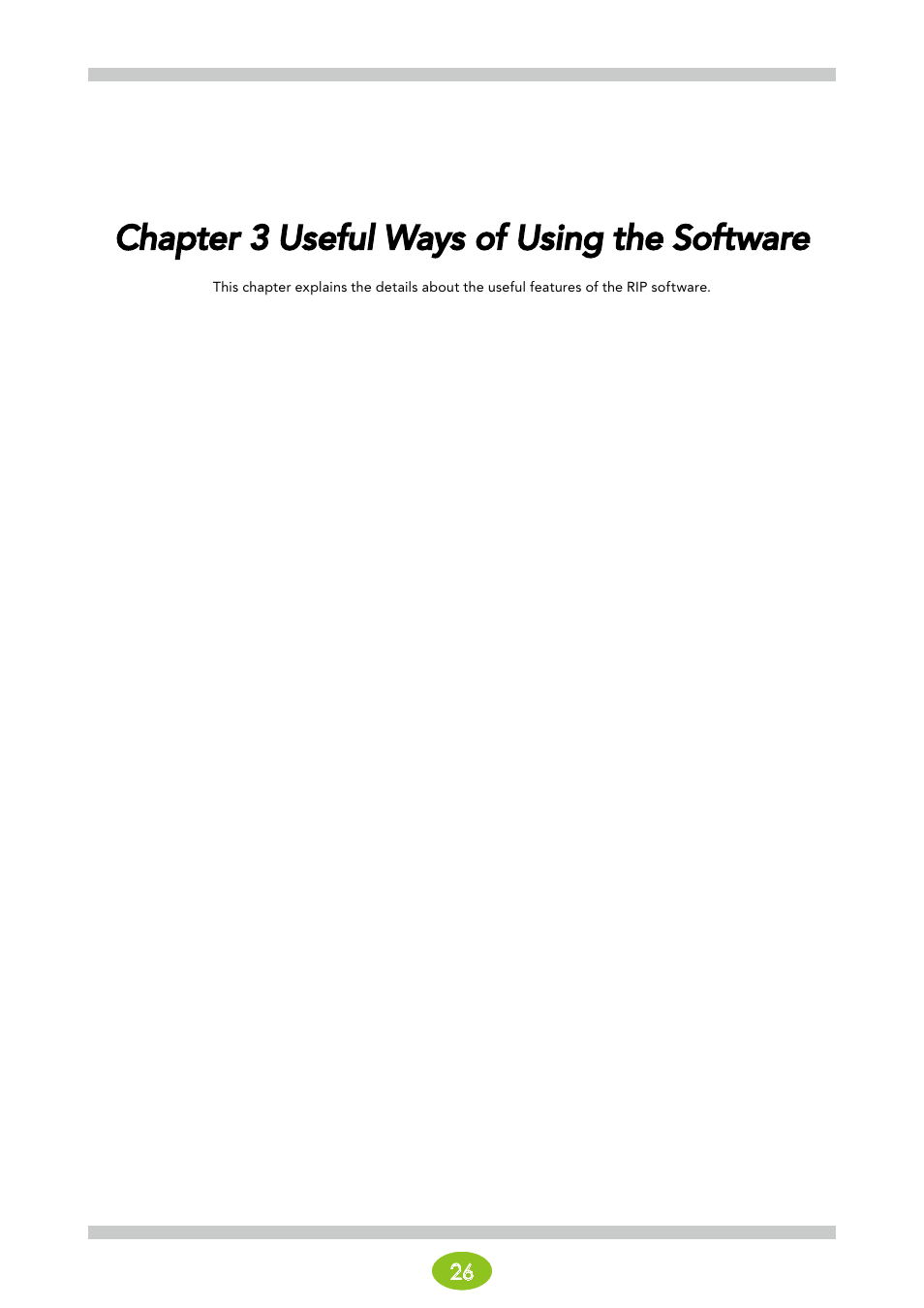 Chapter 3 useful ways of using the software | Oki ColorPainter E-64s User Manual | Page 26 / 146