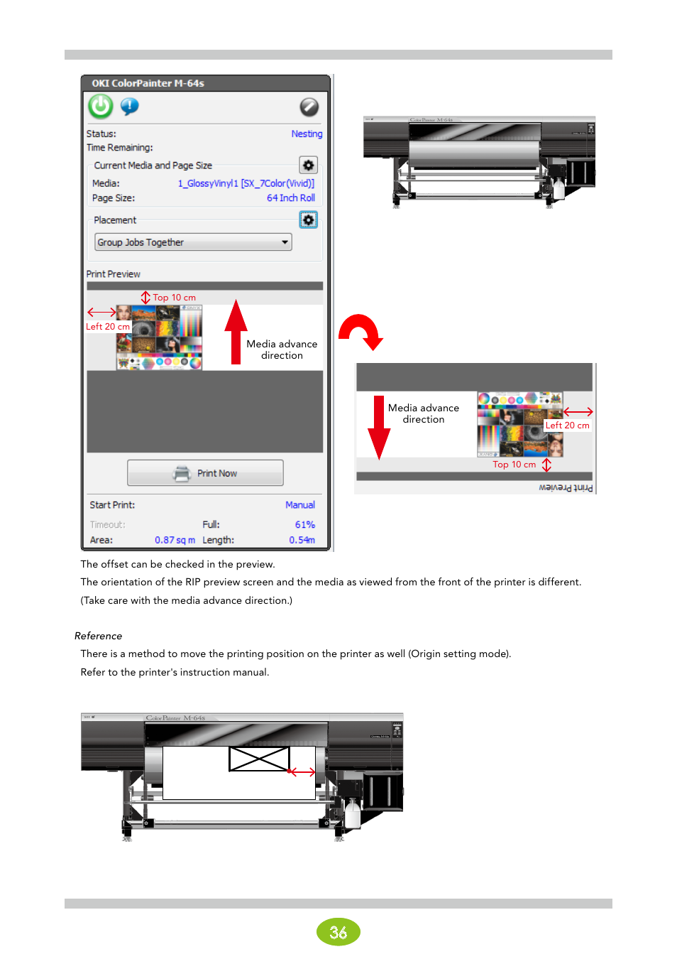 Oki ColorPainter E-64s User Manual | Page 36 / 146