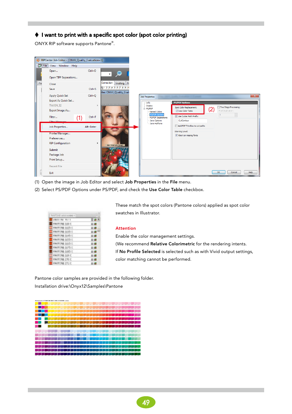 Oki ColorPainter E-64s User Manual | Page 49 / 146