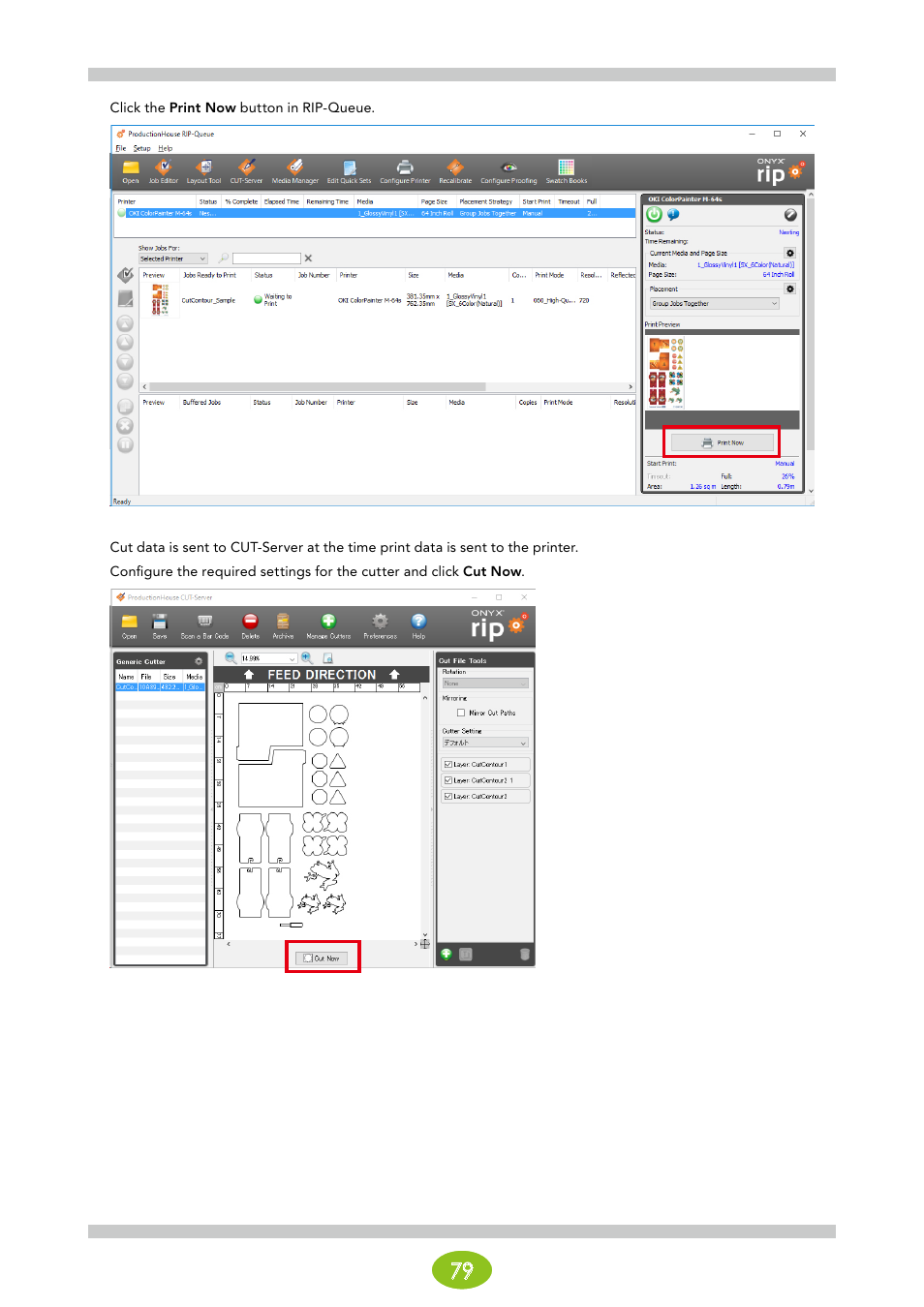 Oki ColorPainter E-64s User Manual | Page 79 / 146