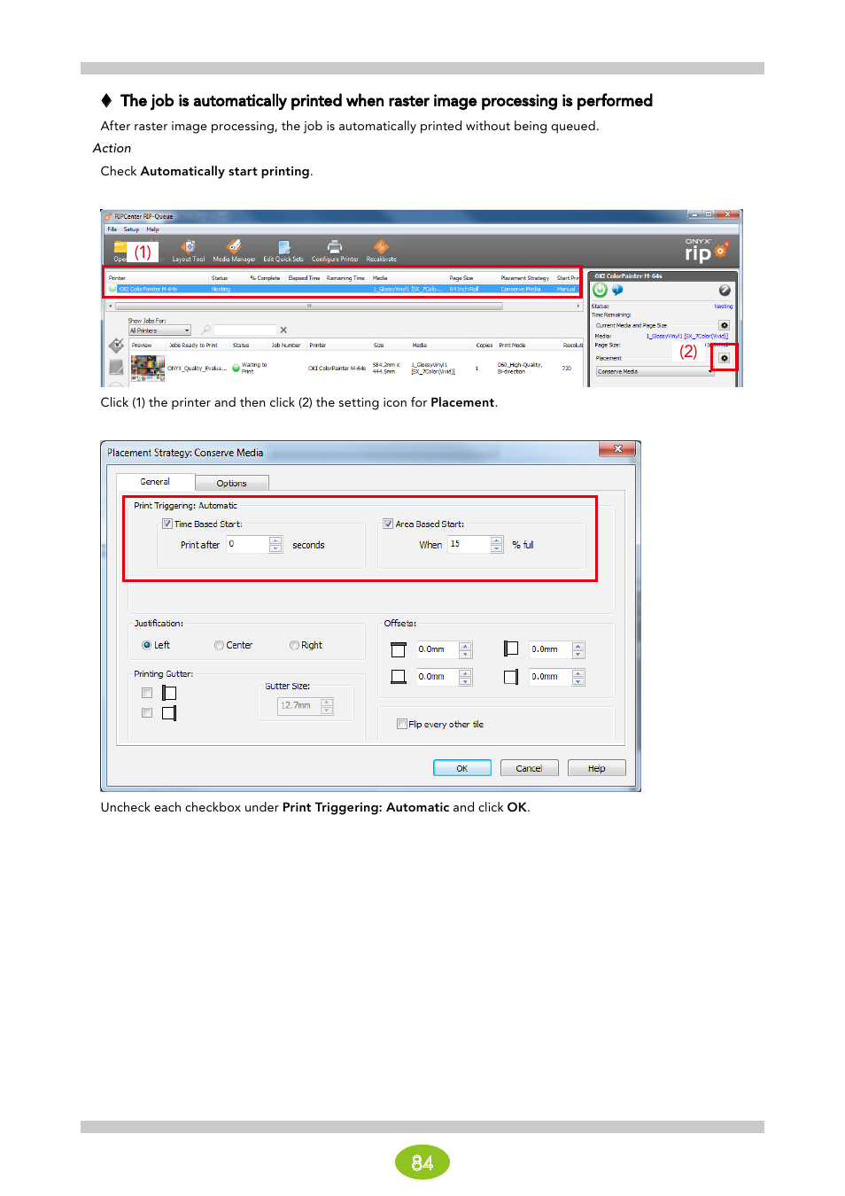 Oki ColorPainter E-64s User Manual | Page 84 / 146