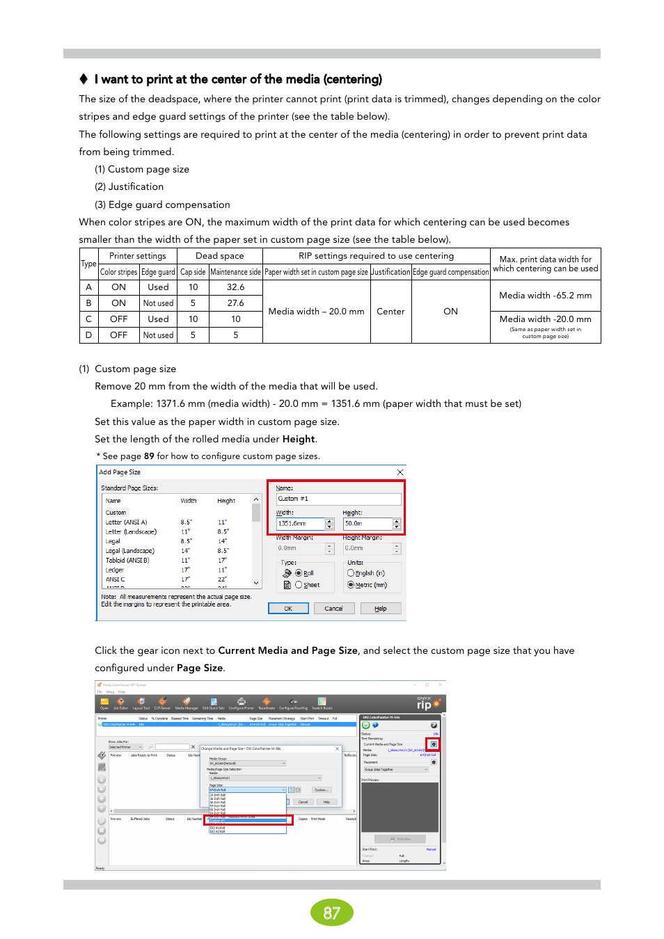 Oki ColorPainter E-64s User Manual | Page 87 / 146