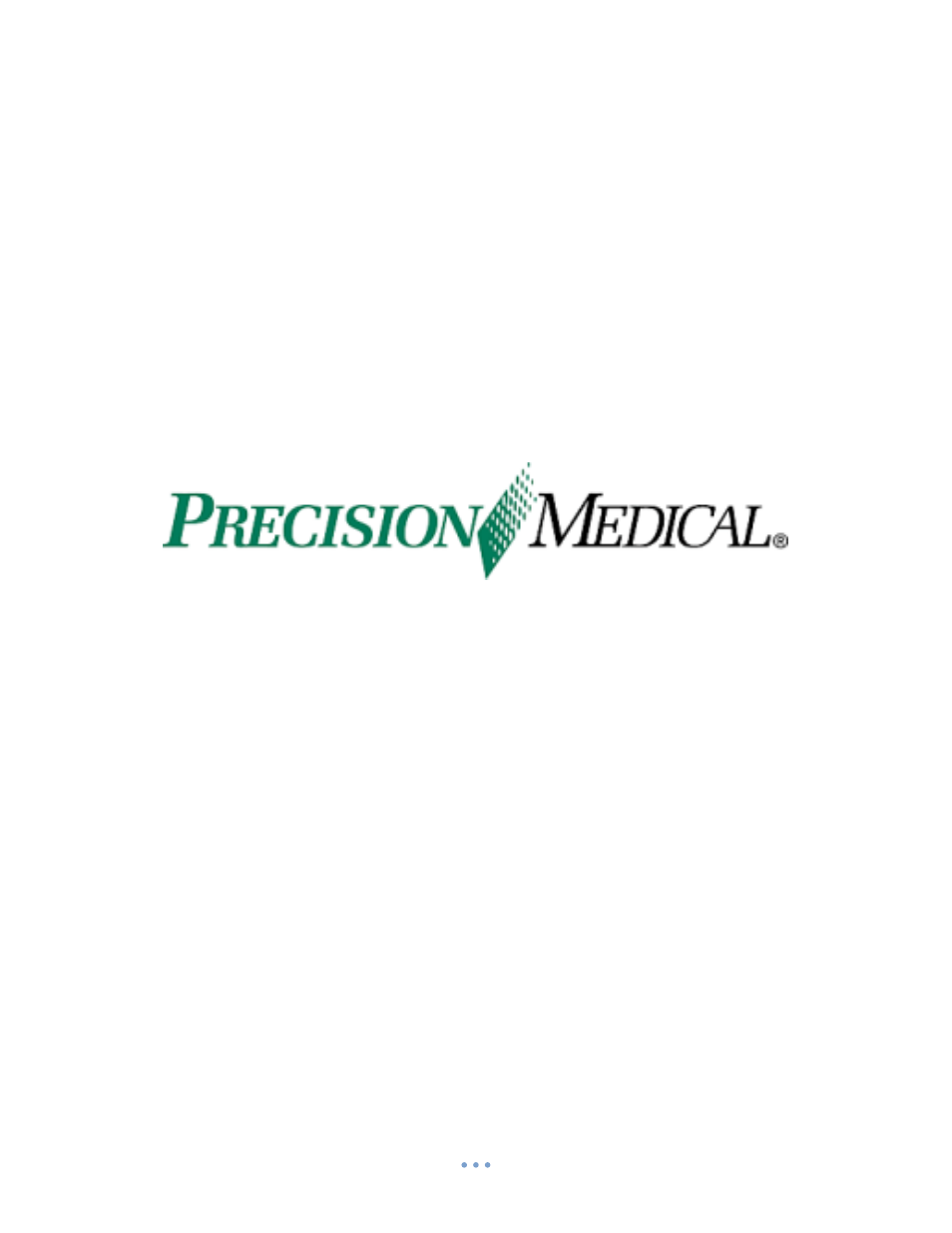 Precision Medical PM4351 EasyFlow5 User Manual | Page 22 / 22