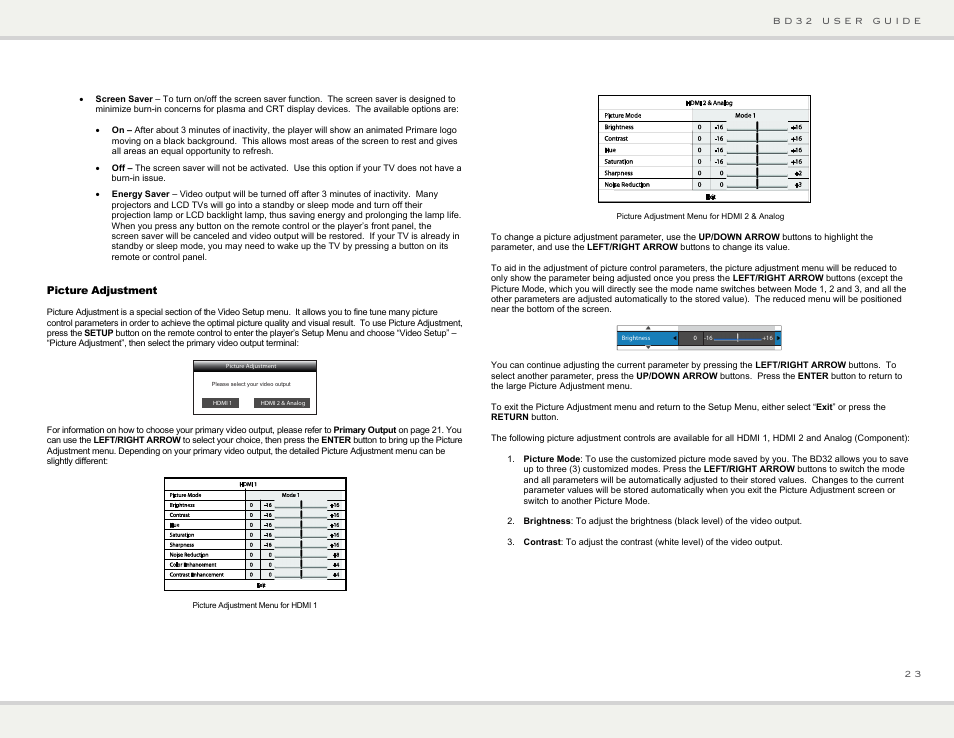 Primare BD32 universal player User Manual | Page 29 / 44