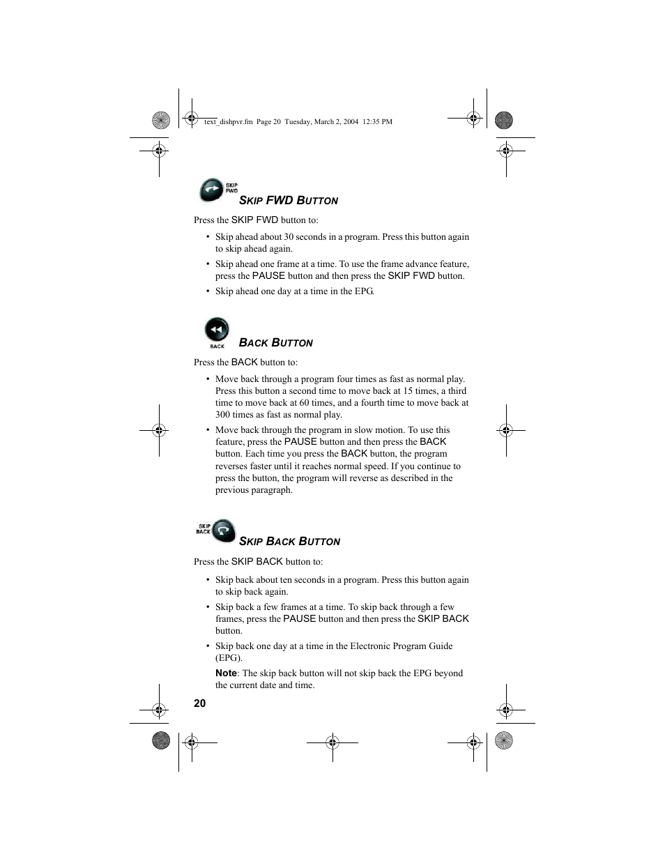 Dish Network DISH 811 User Manual | Page 20 / 45