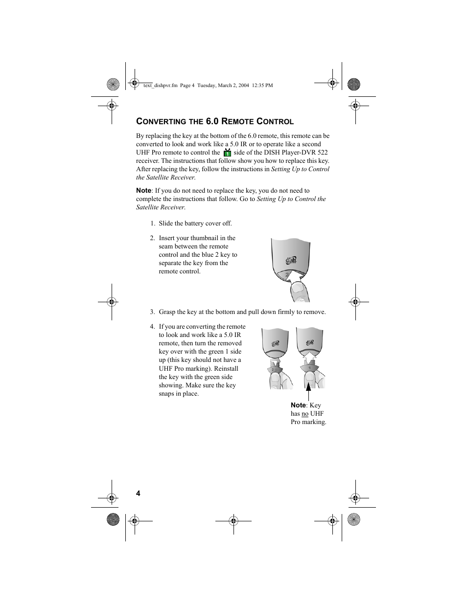 Dish Network DISH 811 User Manual | Page 4 / 45