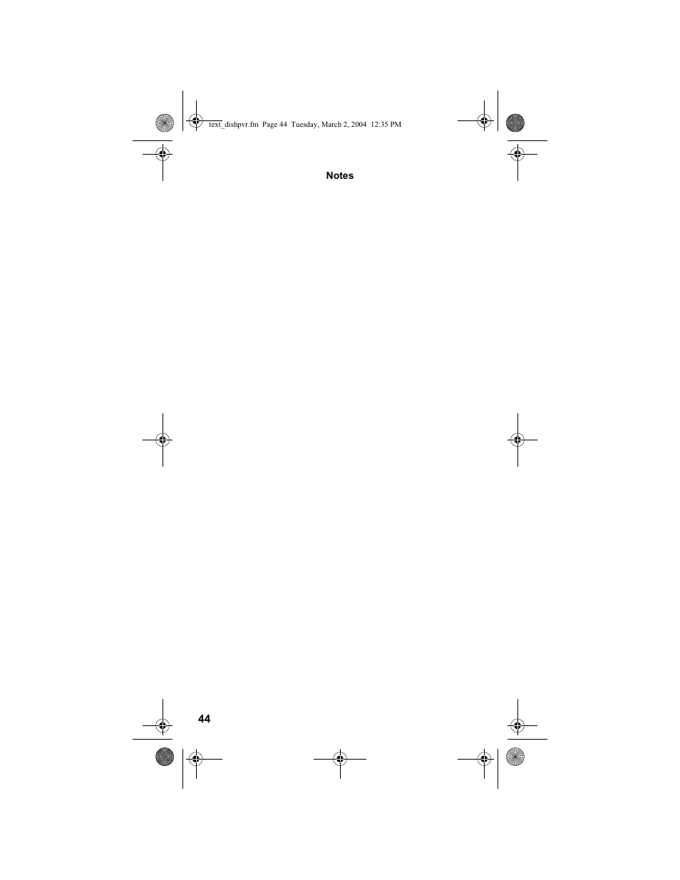 Dish Network DISH 811 User Manual | Page 44 / 45