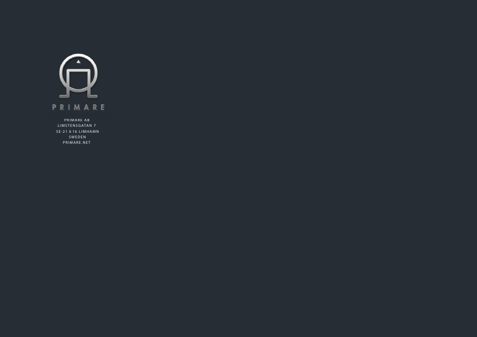 Primare BD32 MKII universal player User Manual | Page 8 / 8