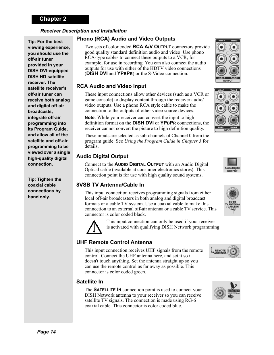 Chapter 2 | Dish Network Solo 811 User Manual | Page 19 / 110