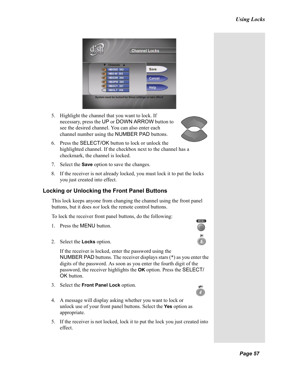 Dish Network Solo 811 User Manual | Page 62 / 110