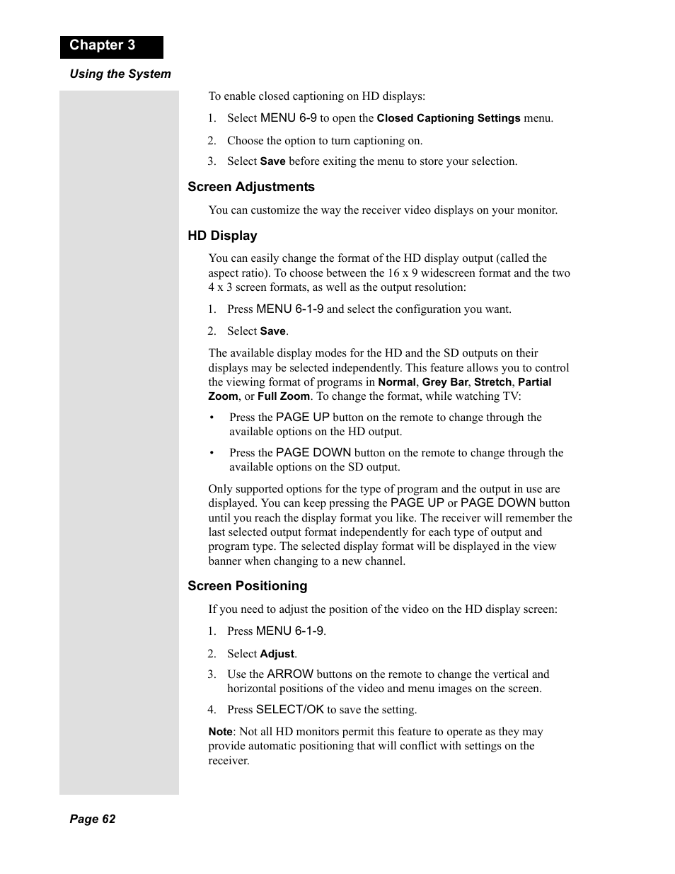 Dish Network Solo 811 User Manual | Page 67 / 110