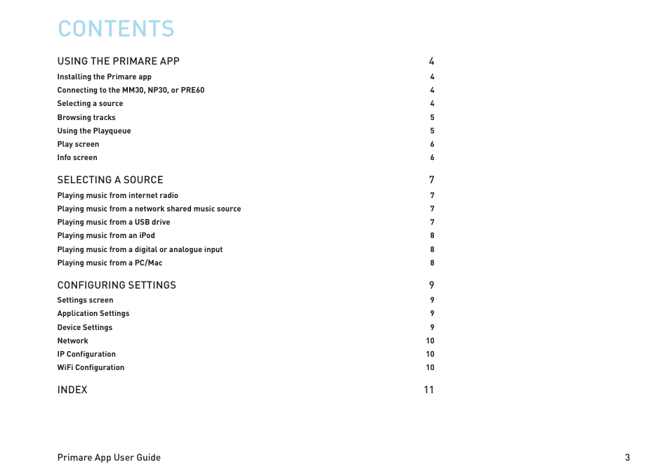 Primare MM30 media board User Manual | Page 3 / 12
