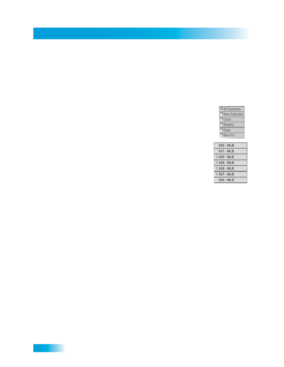 Sing, Ields | Dish Network SoloDVR ViP 612 User Manual | Page 23 / 135