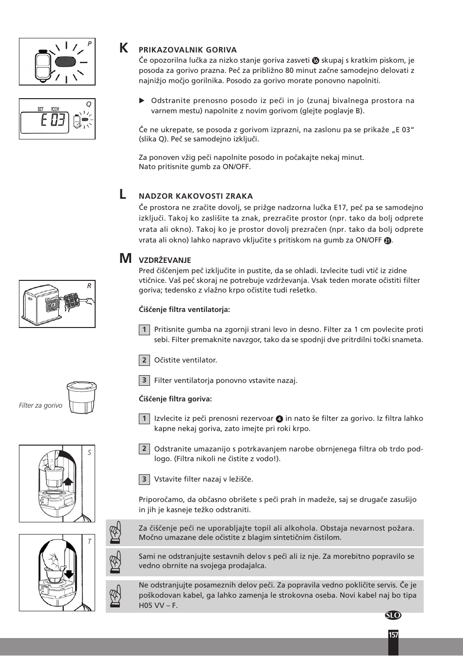 Qlima SRE3230C User Manual | Page 179 / 184