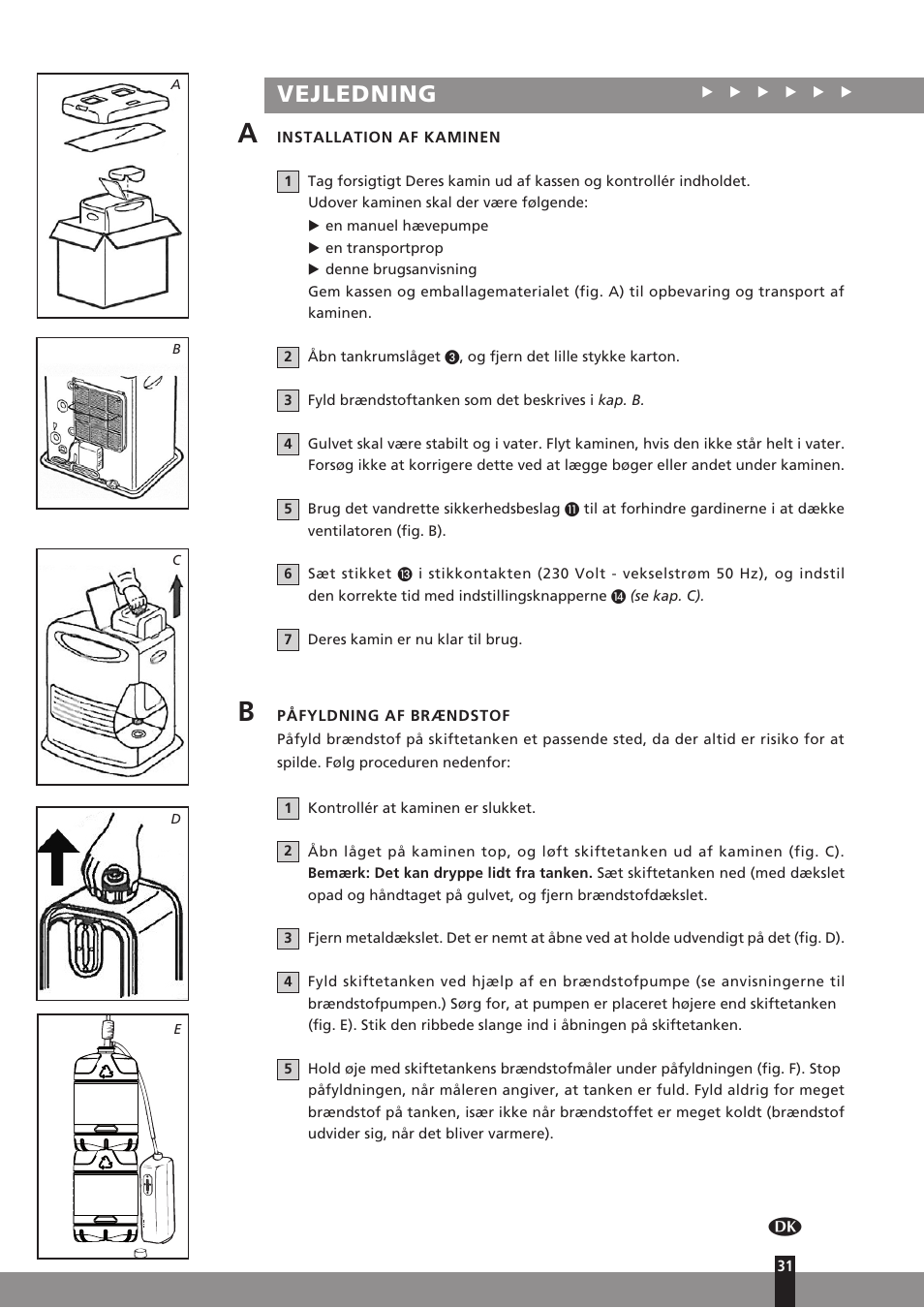 Vejledning | Qlima SRE3230C User Manual | Page 53 / 184