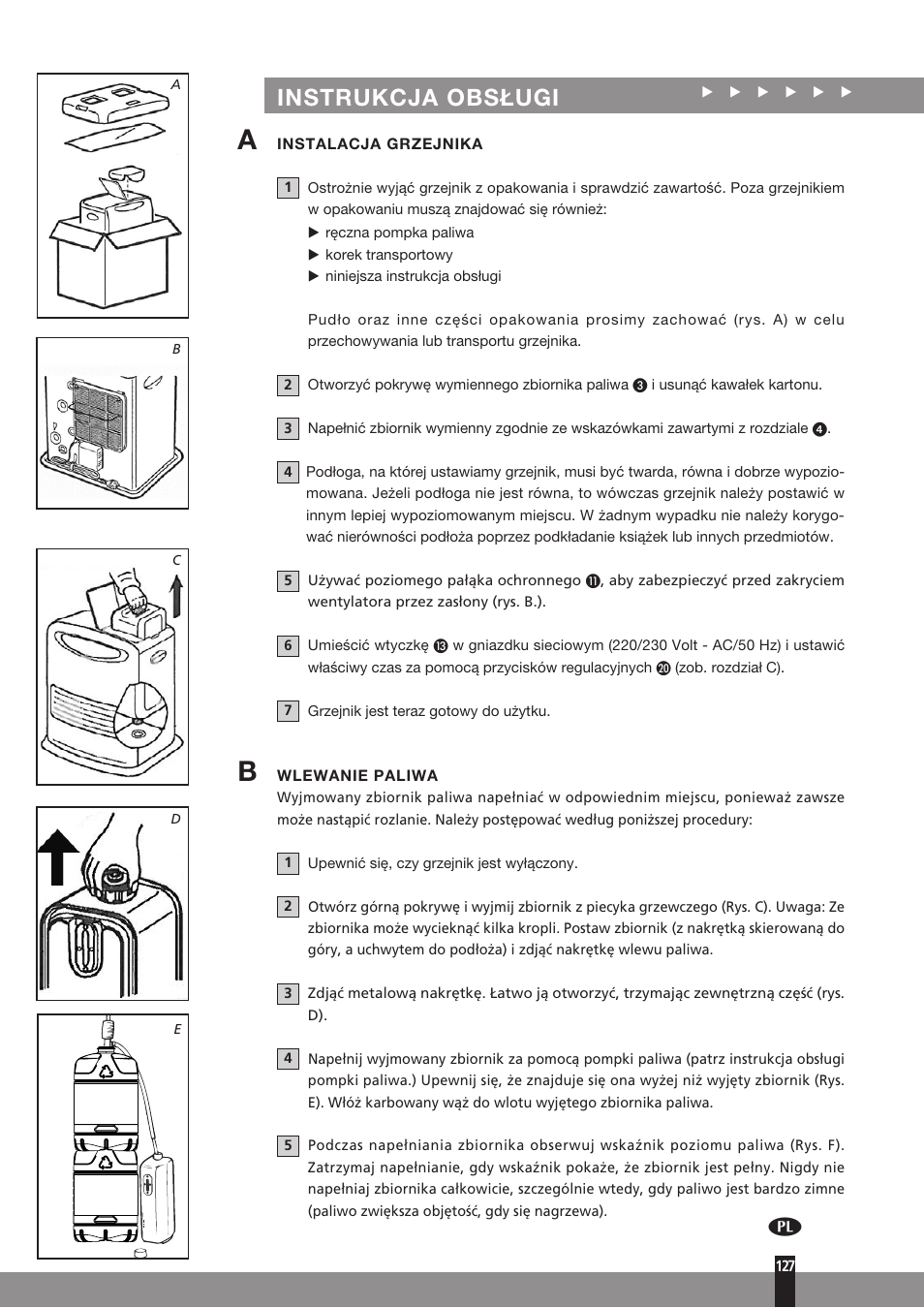 Instrukcja obsługi | Qlima SRE7037C User Manual | Page 149 / 184