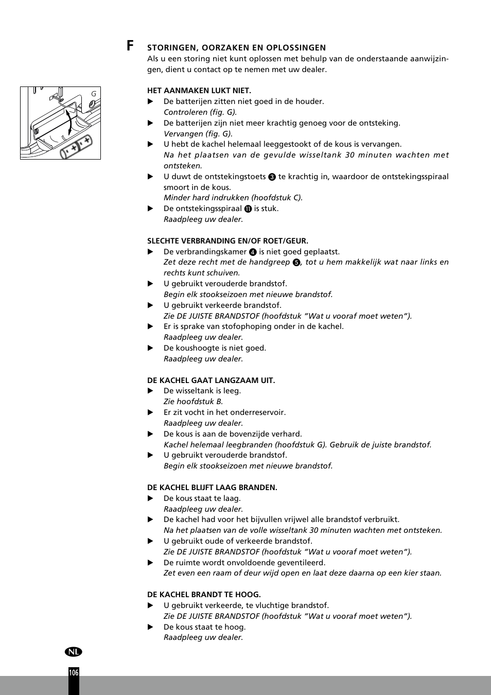 Qlima R7127TC User Manual | Page 106 / 162