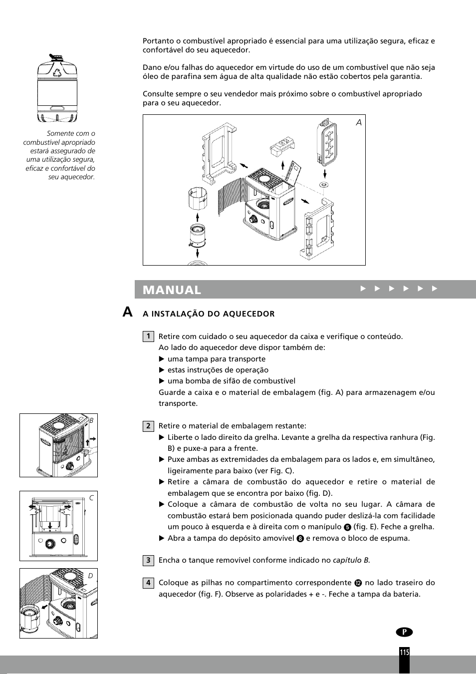 Manual | Qlima R7127TC User Manual | Page 115 / 162