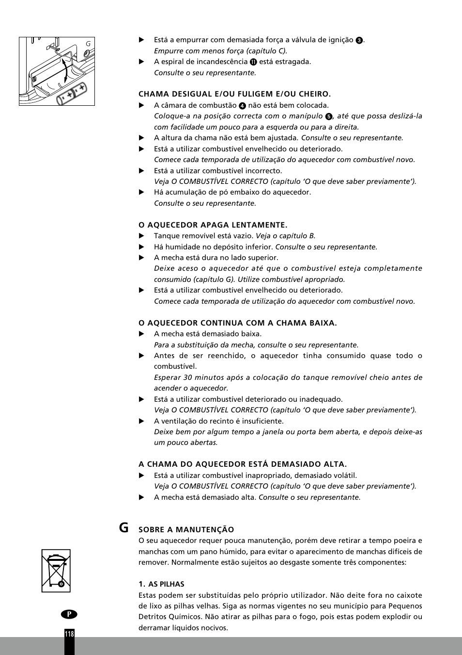 Qlima R7127TC User Manual | Page 118 / 162