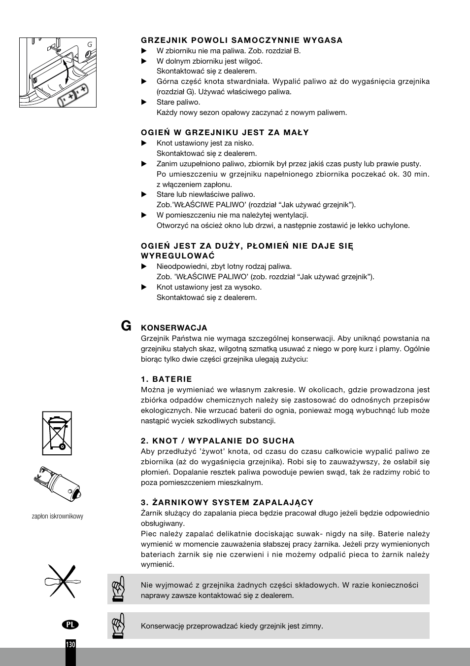 Qlima R7127TC User Manual | Page 130 / 162