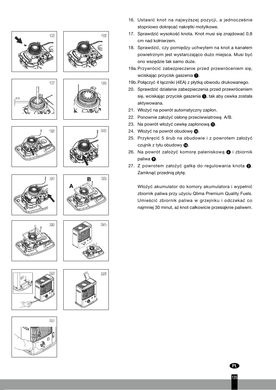 Qlima R7127TC User Manual | Page 135 / 162