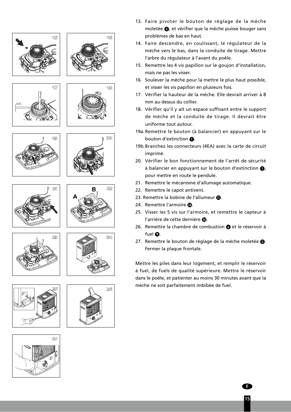 Qlima R7127TC User Manual | Page 15 / 162