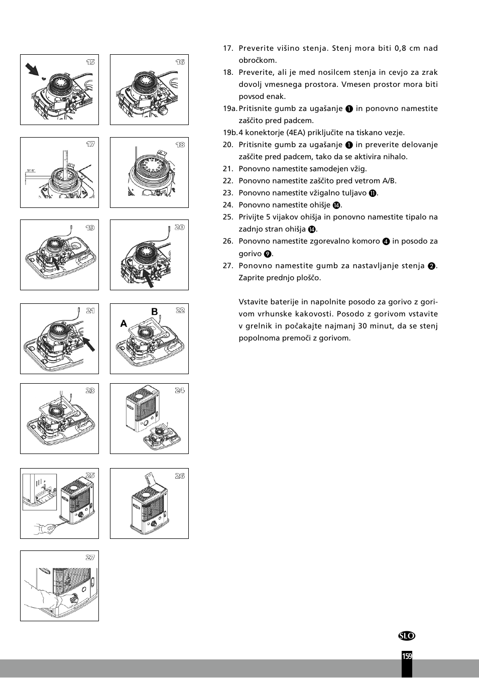 Qlima R7127TC User Manual | Page 159 / 162