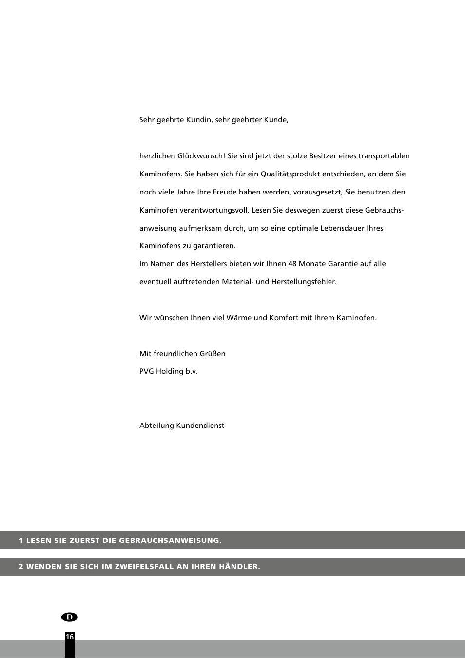 Qlima R7127TC User Manual | Page 16 / 162