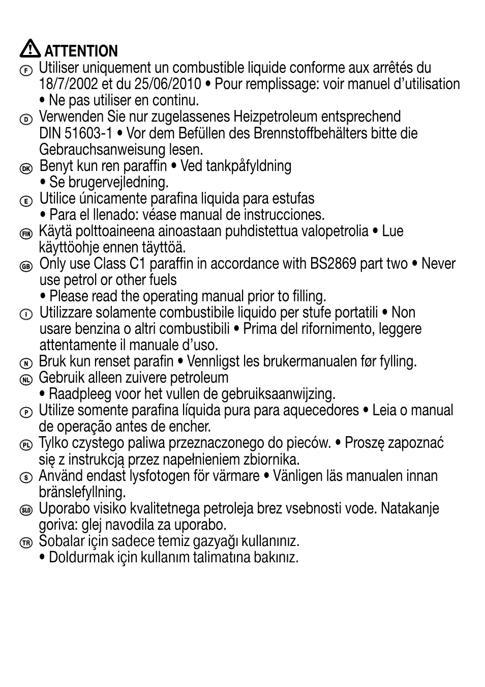 Qlima R7127TC User Manual | Page 2 / 162