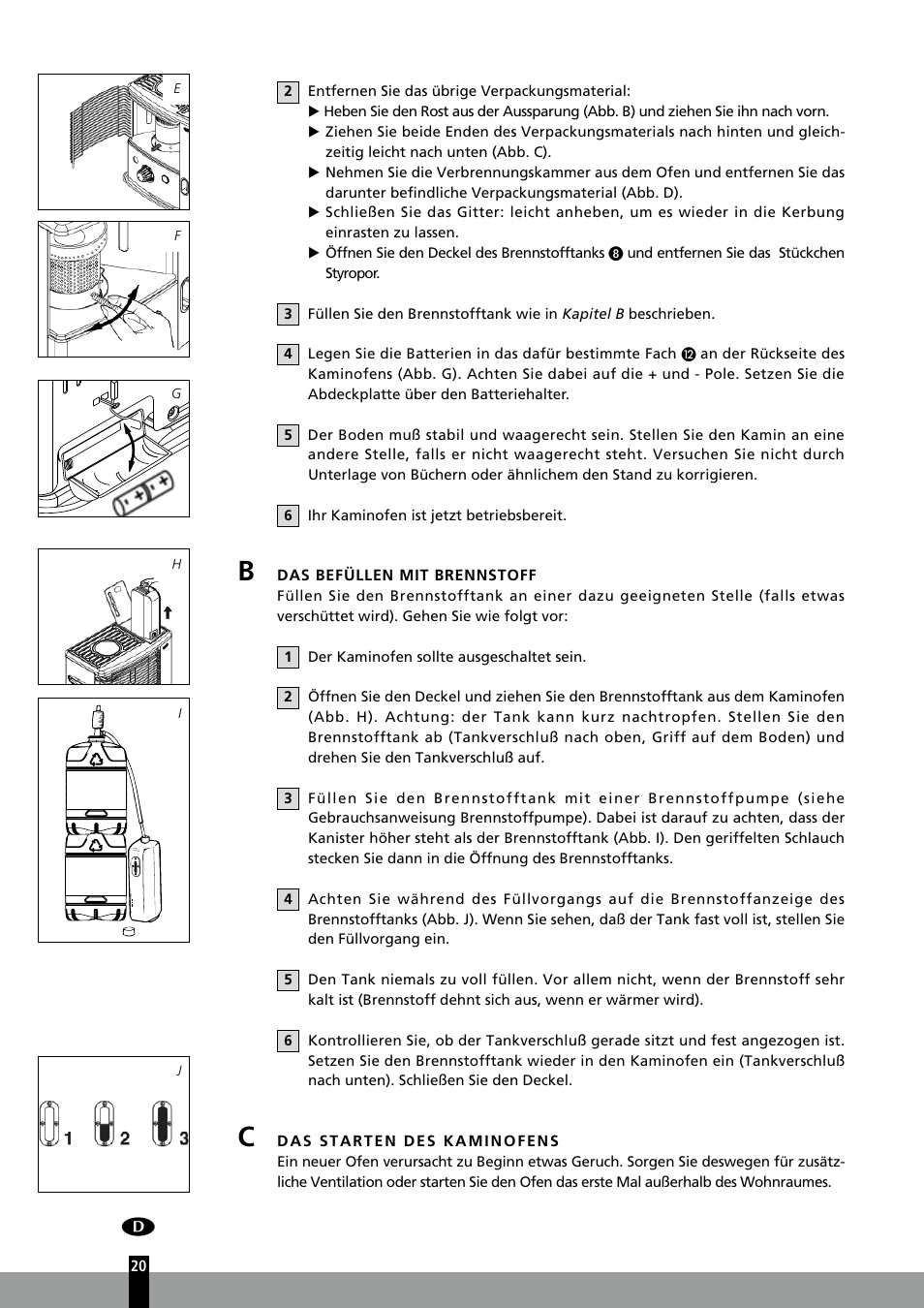 Qlima R7127TC User Manual | Page 20 / 162