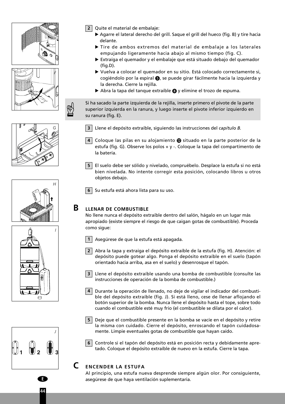 Qlima R7127TC User Manual | Page 44 / 162