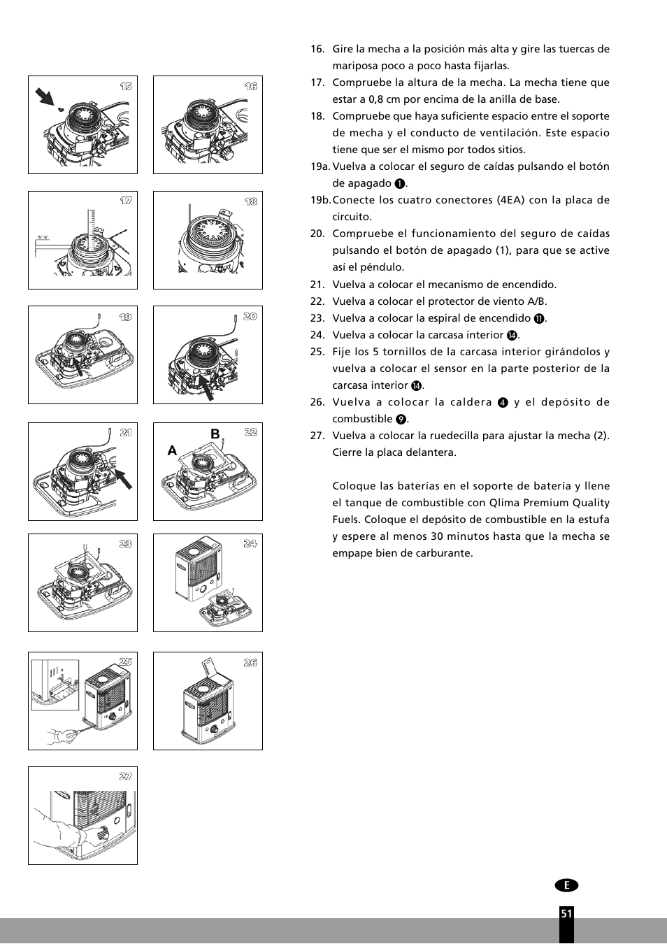 Qlima R7127TC User Manual | Page 51 / 162