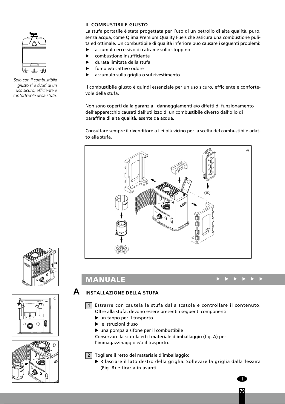 Manuale | Qlima R7127TC User Manual | Page 79 / 162