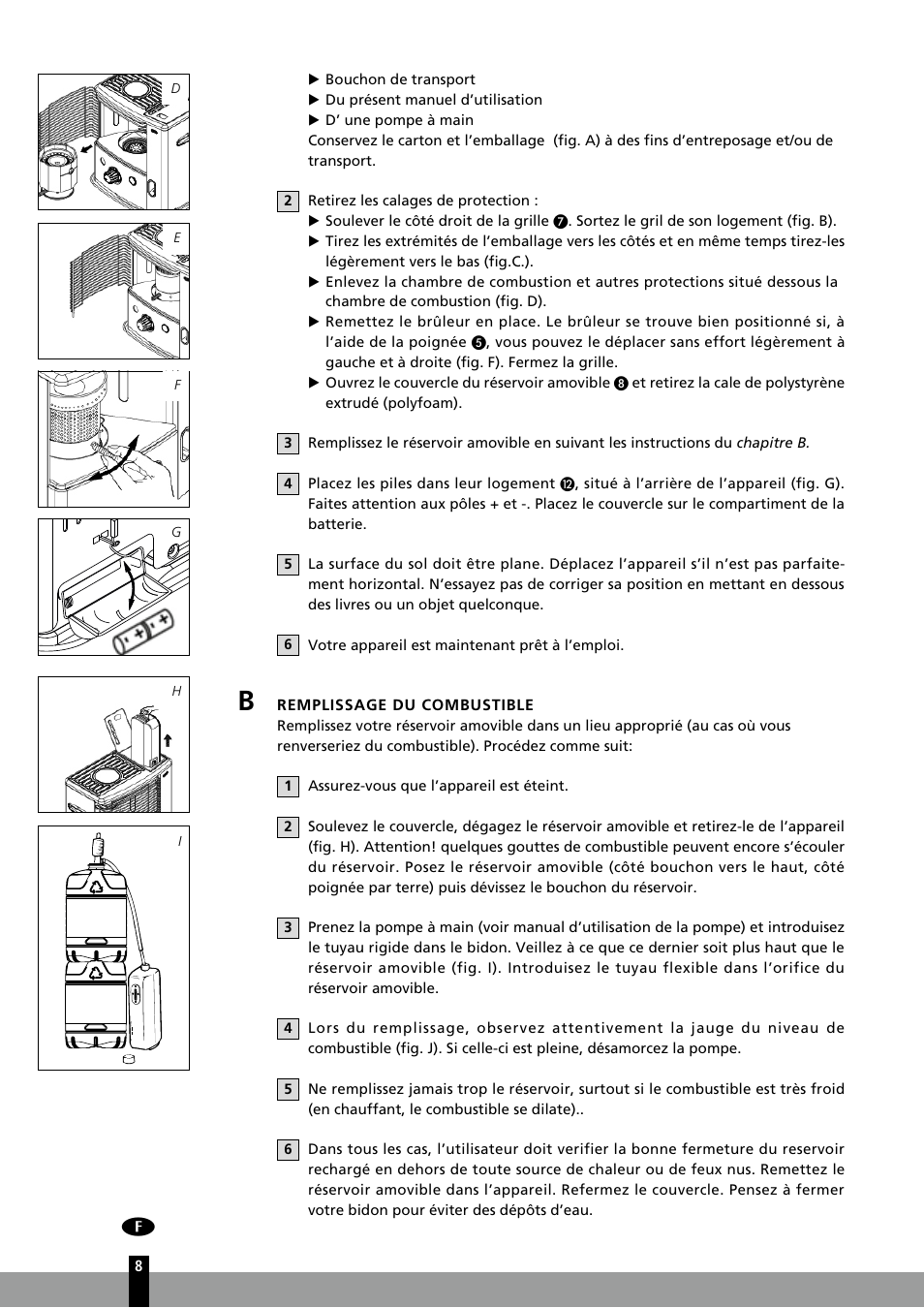 Qlima R7127TC User Manual | Page 8 / 162