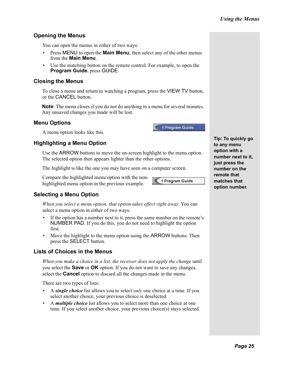 Dish Network Duo 322 User Manual | Page 30 / 98