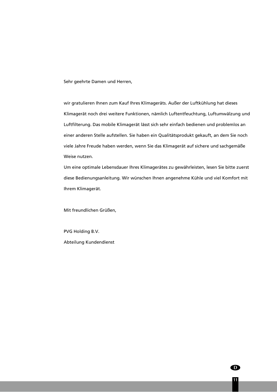 Qlima P126 User Manual | Page 11 / 104